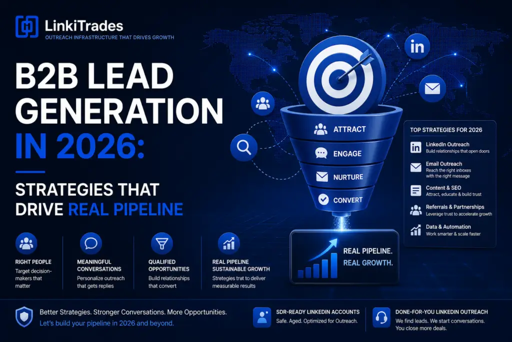 B2B Lead Generation in 2026: Strategies That Drive Real Pipeline